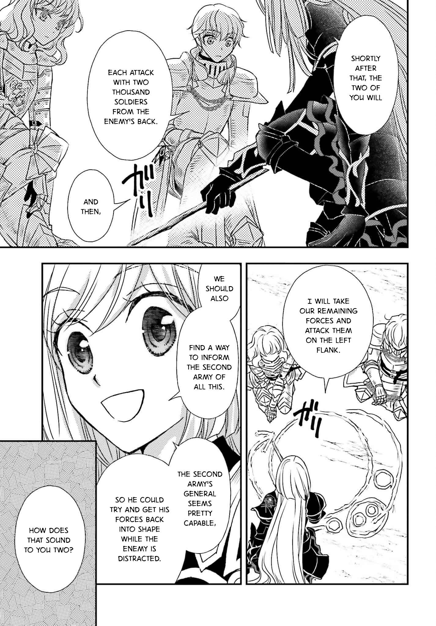 Shinigami ni Sodaterareta Shoujo wa Shikkoku no Tsurugi wo Mune ni Idaku Chapter 50 17